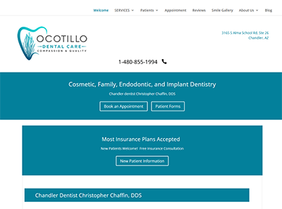 Chandler Dentist – Ocotillo Dental Care